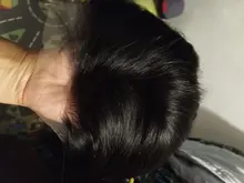 Hueso recto frente de encaje pelucas de cabello humano 180% de densidad Pre arrancó 13x4 brasileño recto peluca con malla frontal 4X4 Cierre de encaje peluca
