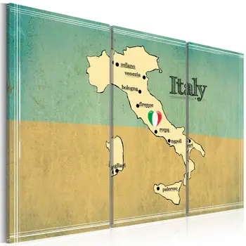 

Picture-Heart of Italy: Triptych-60x40 cm