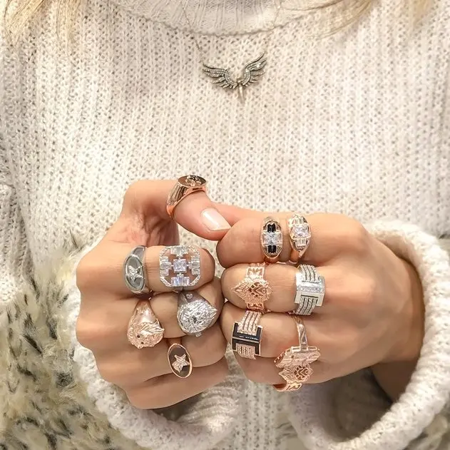 Серебряное кольцо в виде рыцаря