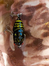 Fishing-Lures Wing Popper Hard-Bait Topwater-Wobbler Insect Simulation-Cicada Artificial