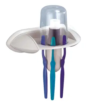 

Portacepillo de Dientes más Vaso Gaudí Blanco Ref. 670/10