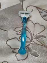 1pc de mango + 4pc cuchillas de las mujeres afeitar cuerpo bajo el brazo, piernas pelo de afeitar de hoja de afeitar la cabeza del reemplazo para Gillette Venus