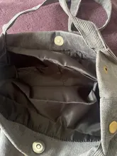 Bolso de hombro de PANA con bordado de ositos de la suerte para mujer, bolsa de lona a rayas, de tela ecológica, bolsas de compras bonitas y suaves