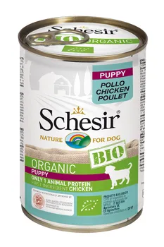 

Schesir bio canned food for puppies, chicken 400g 3 PCs