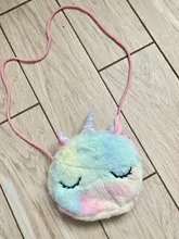 Bolso de hombro para niños y niñas, bandolera con diseño de unicornio y animales, monedero de moneda de llaves, Mini bolso de princesa