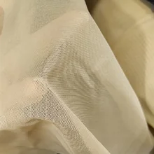 Тальянская Мягкая тонкая сетка, бежевый цвет, 4 способа растягивания, fatin, ширина 180 см, нейлон, шитье, дизайн одежды diy