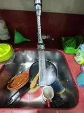 Kitchen Faucet Connector Diffuser Nozzle Aerator Shower WATER-FILTER Adjustable Transver