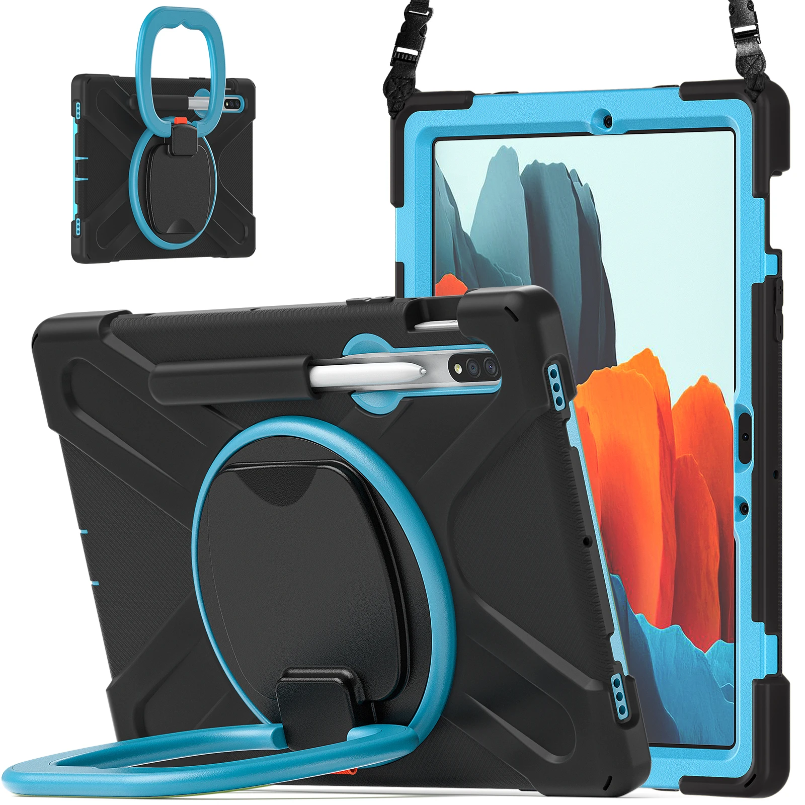 para samsung galaxy tab ultra plus fe caso suporte magnético capa com suporte de lápis para lite