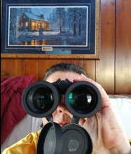 Prismáticos profesionales de largo alcance, cámara impermeable para teléfono inteligente, HD, BAK4, visión nocturna de baja luz, para acampar y cazar al aire libre