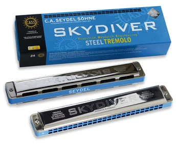 

25480c skydiver C harmonica tremolo, Seydel Sohne