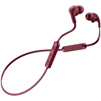 

Flow Tip Wireless Bluetooth earphones with mic + volume button-Ruby Red