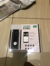 Tuya-timbre de puerta inalámbrico con cámara de seguridad para exteriores, timbre inteligente con WiFi, 1080P, alarma PIR con visión nocturna