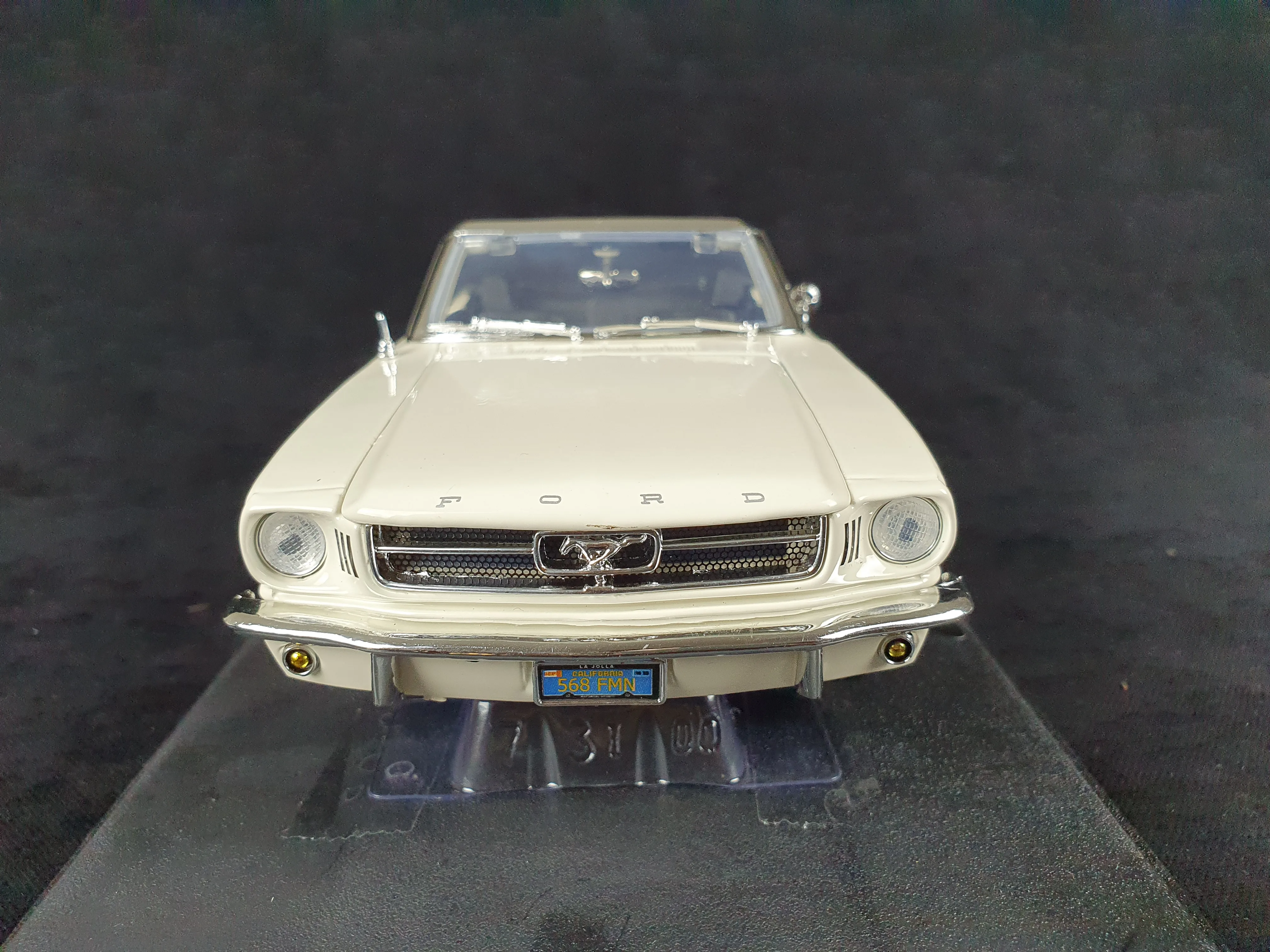 Модель автомобиля 1:18 1964 FORD MUSTANG Металлический Игрушечный Автомобиль детская