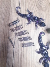 Broche de seguridad de alta calidad, 10 uds., 2,4 cm de longitud, para barra trasera, soporte de insignia, alfileres, joyería DIY