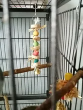 Juguete de masticación para periquitos mordidas de pájaro loro, bola oscilante, Loofah, vid, periquito, juguete para masticar, mordidas de pájaro loro, bola oscilante, Loofah Vine