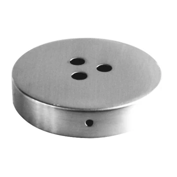 

Metal support steel matte 100mm diameter and three outlets