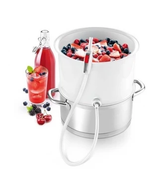 

Extractor steam for home jams and juice