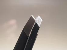 Brainbow-Pinzas para cejas ajustadas, antiestáticas, extensión de pestañas, Pinzette, pegatina para párpados, aplicación de ojos, herramientas de depilación