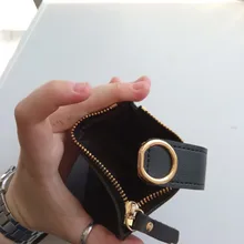 Las mujeres billeteras de cuero de la marca de moda bolso de las señoras de las mujeres bolso de la tarjeta para las mujeres 2020 de embrague de las mujeres mujer cartera billetera con Clip para billetes