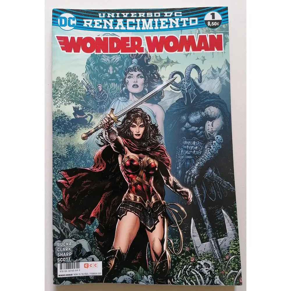 Wonder Woman-Universe Dc Rinascimento N. 1 / Ww N. 15, Ed. Ecc, Autore Tackle A, Anno 2017, Fumetti In Spagnolo, Dc, Supereroi, Tebeo