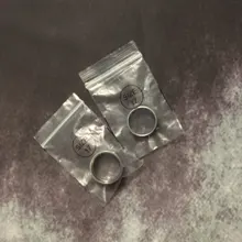 COOLTIME-anillos de acero inoxidable con Cruz Supernatural para hombre y mujer, Color plata, regalo de compromiso de boda, joyería