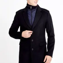 Kigili мужская одежда осень-зима Теплое повседневное пальто Высокое качество шерстяные пальто Сделано в Турции самое необходимое мужская шерстяная куртка футболка толстовка t shirt jacket футболка мужская куртка мужска