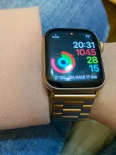 Correa de acero inoxidable para Apple Watch Series 6, 5, 4, 3, 2, 40mm, 44mm, 42mm, negro, adaptador para iWatch Band 4, 3, 38mm