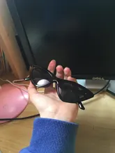 Gafas de montar para mujer, lentes de pesca Retro, Vintage, Ojo de gato, pequeñas, Sexy, gafas de sol tipo Ojo de gato, 1 ud.