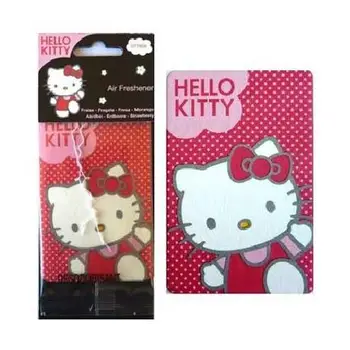 

Air freshener cellulose fuchsia Hello Kitty.-