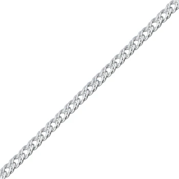 

Silver 925 Sterling 40 Micron Rombo Chain Necklace