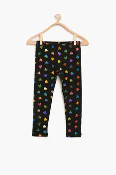 

Coton Kids Black Pattern Female Child Legging