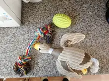 Dog-Toy Molar Small-Dogs Training Rubber Dog-Bite-Resistant Teeth New with 