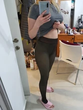 Velvet Leggings Warm-Pants Legins-Through-The-Meat Winter Womens Thick 