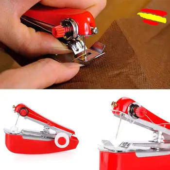 

Mini Máquina de COSER inalámbrica portátil de mano Manual no necesita pilas