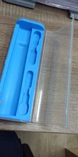 Estuche De Viaje de cepillo de dientes eléctrico portátil profesional, caja de almacenamiento protectora de plástico ligero para uso Oral y familiar