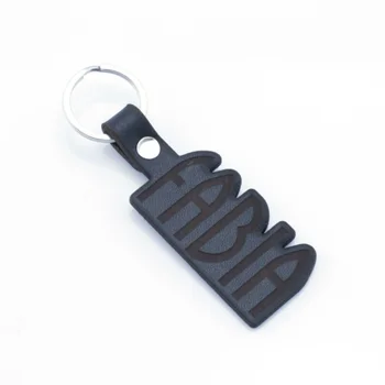 

SKODA FABIA leather key key ring key chain Schlüsselring porte-cles portachiavi laser cut Size: 65x17x3mm