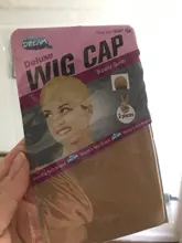 Alileader-Gorra de Peluca de alta calidad, casquillo de media a Navidad, Cosplay, malla elástica, 2 uds.