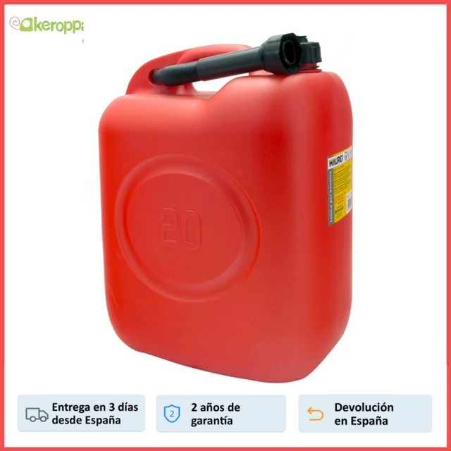 GARRAFA GASOLINA 5L CON/CANULA MAURER