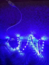 Strip-Light Diode Tv-Background-Lighting Key-Control Desk-Screen Usb-Cable Flexible-Lamp