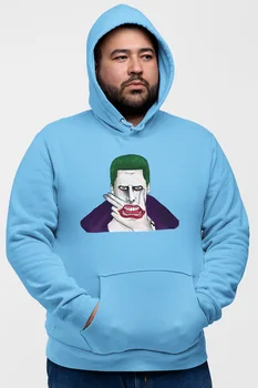 

Angemiel Wear Upset Joker Blue Men 'S Hooded Sweatshirt