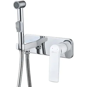 

Shower mixer Lemark Allegro with hygienic shower, built-in (lm5919cw)