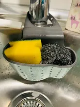 Sink-Shelf Drain-Rack Kitchen Soap 3-Colors Storage-Tool Sucker Sponge Suction-Cup Useful