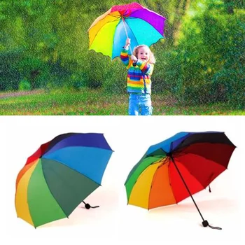 

Colorful 3 Bone Full Automatic Folding Umbrella Female Male Car Luxury Oversize Large Windproof Umbrella Rain Women Umbrella