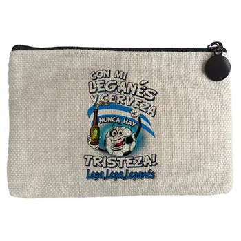 

Purse phrase with my Leganés and beer there's never sadness Lega football