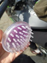 Masajeador cabeza cuerpo de silicona, champú para masaje del cuero cabelludo, cepillo de lavado de pelo, cepillo corporal para la ducha, baño, Spa, cepillo de masaje adelgazante