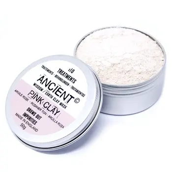 

100g pink clay mask in box, face and skin care mask