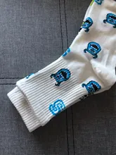 Disney Girl-Calcetines de algodón con dibujos de animales para mujer, medias divertidas de tubo para adultos