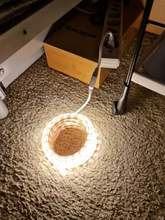 Tira de luces LED impermeable para exteriores, tira de luces LED SMD 2835, 1M, 2M, 5M, 10M, 20M, 25M, 220V, Flexible, color blanco cálido