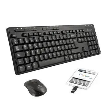 

Keyboard and Wireless Mouse NGS Epsilon Kit EPSILONKIT 2,4 GHz USB