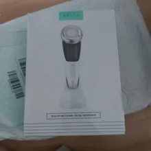 Masajeador Facial EMS con luz LED, terapia de vibración Sónica, eliminación de arrugas, estiramiento de la piel, tratamiento frío caliente, dispositivo de belleza para el cuidado de la piel